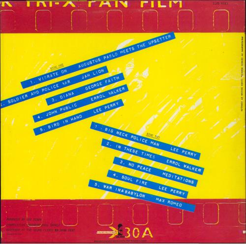 Lee Perry Scratch On The Wire vinyl LP album (LP record) UK EEPLPSC812998