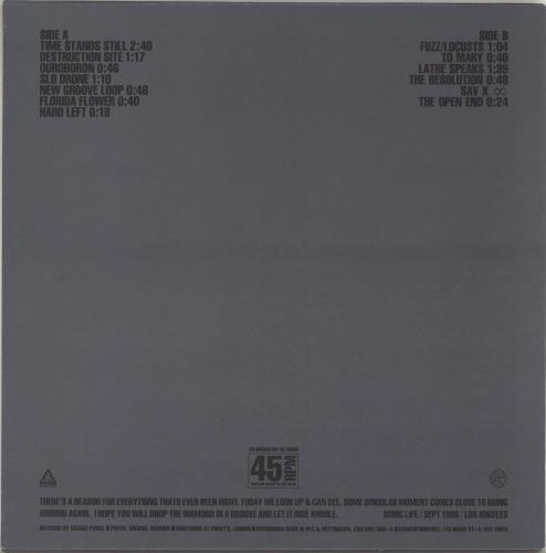 Lee Ranaldo From Here > Infinity 12" vinyl single (12 inch record / Maxi-single) UK LDO12FR719444