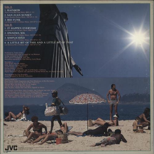 Lee Ritenour Lee Ritenour In Rio vinyl LP album (LP record) Japanese LRZLPLE872924