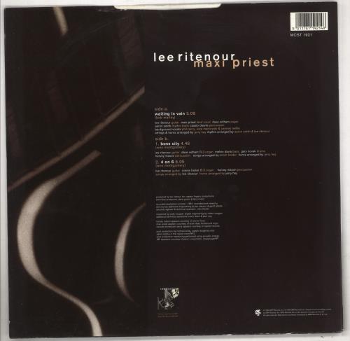Lee Ritenour Waiting In Vain 12" vinyl single (12 inch record / Maxi-single) UK LRZ12WA738014