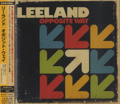 Leeland Opposite Way + Obi CD album (CDLP) Japanese L0GCDOP484433