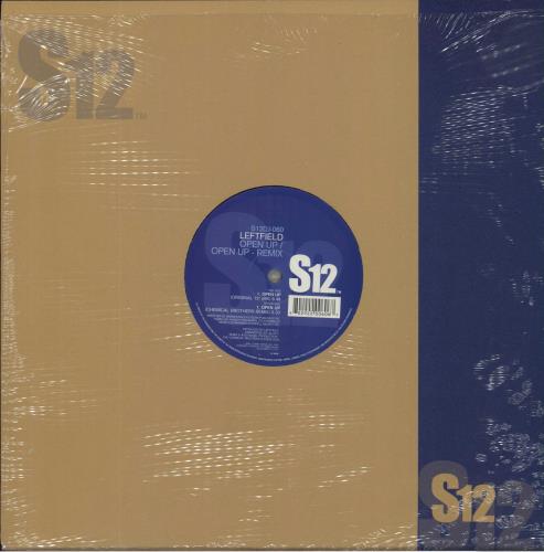 Leftfield Open Up 12" vinyl single (12 inch record / Maxi-single) UK LFF12OP237403
