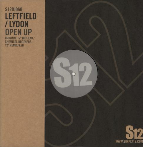 Leftfield Open Up 12" vinyl single (12 inch record / Maxi-single) UK LFF12OP771952