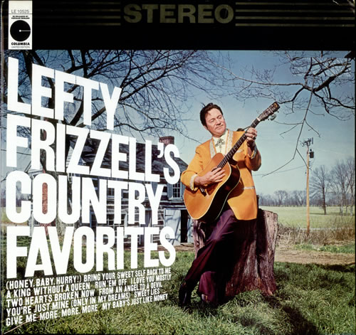 Lefty Frizzell Country Favorites vinyl LP album (LP record) US LFZLPCO524295