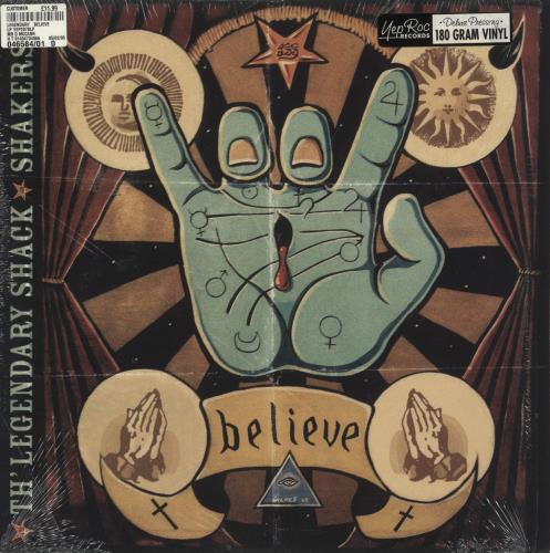 Legendary Shack Shakers Believe vinyl LP album (LP record) US 86-LPBE866712