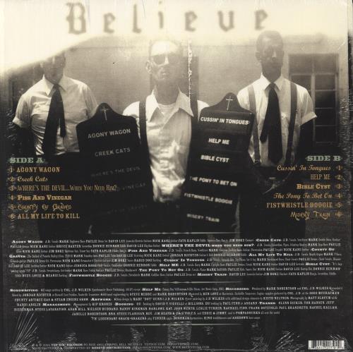 Legendary Shack Shakers Believe vinyl LP album (LP record) US 86-LPBE866712