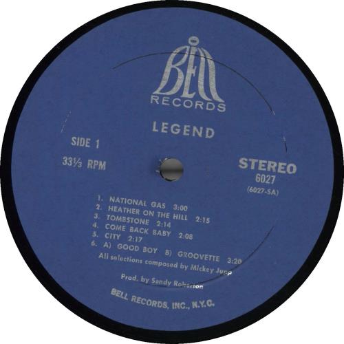 Legend Legend vinyl LP album (LP record) US LE-LPLE692125