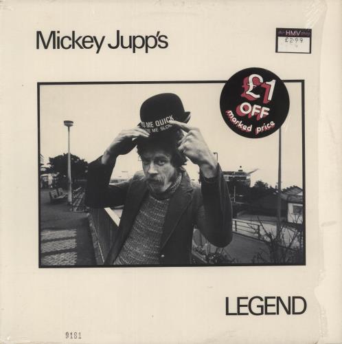 Legend Mickey Jupp's Legend vinyl LP album (LP record) UK LE-LPMI886094