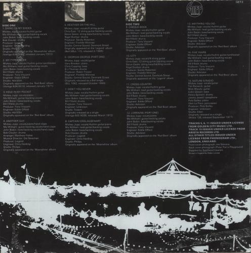 Legend Mickey Jupp's Legend vinyl LP album (LP record) UK LE-LPMI886094