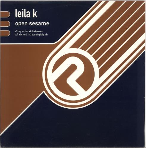Leila K Open Sesame 12" vinyl single (12 inch record / Maxi-single) UK LLK12OP730051