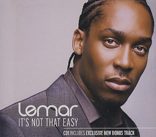 Lemar It's Not That Easy 2-CD single set (Double CD single) UK L/M2SIT367852