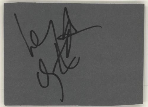 Lemmy Autograph memorabilia UK LMMMMAU717178