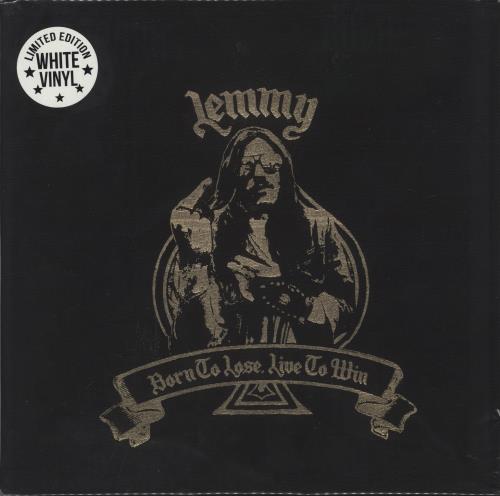 Lemmy Born To Lose, Live To Win vinyl LP album (LP record) US LMMLPBO872275