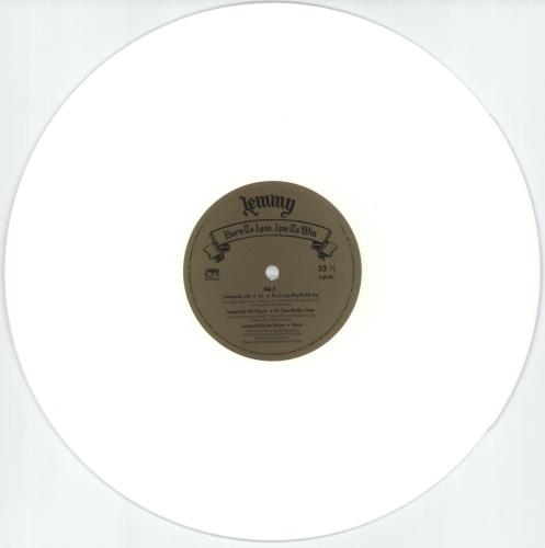 Lemmy Born To Lose, Live To Win vinyl LP album (LP record) US LMMLPBO872275