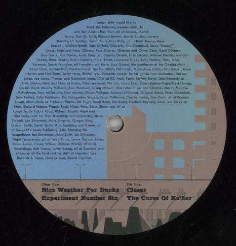 Lemon Jelly Lost Horizons - Hype Sticker 2-LP vinyl record set (Double LP Album) UK LJY2LLO716145