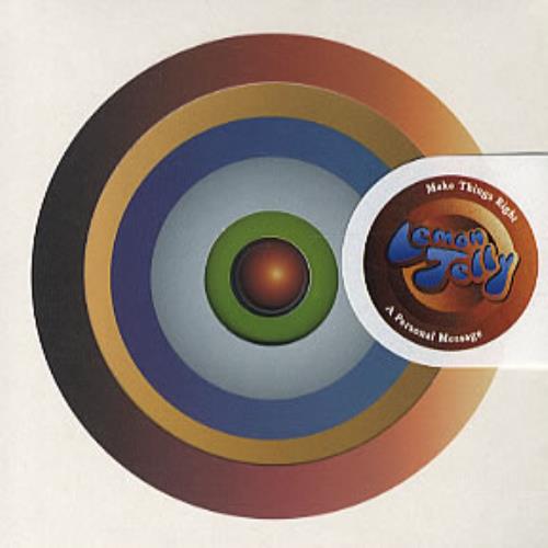 Lemon Jelly Make Things Right CD single (CD5 / 5") UK LJYC5MA329038