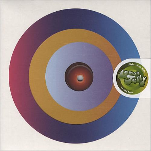Lemon Jelly Make Things Right 7" vinyl single (7 inch record / 45) UK LJY07MA329040