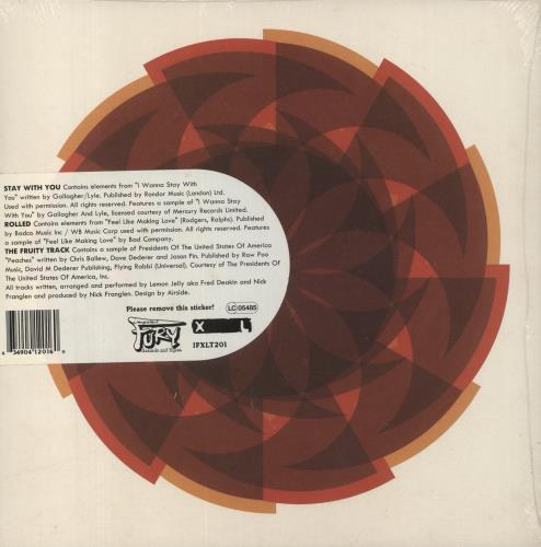 Lemon Jelly Stay With You 10" vinyl single (10 inch record) UK LJY10ST309114