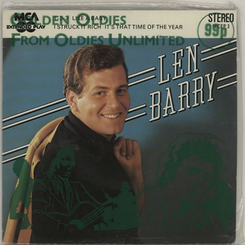 Len Barry Len Barry EP - Sealed 7" vinyl single (7 inch record / 45) UK LBY07LE636608