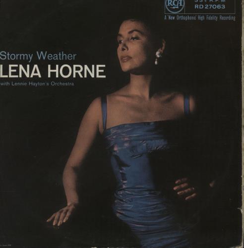 Lena Horne Stormy Weather vinyl LP album (LP record) UK LNHLPST700070
