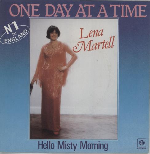 Lena Martell One Day At A Time 7" vinyl single (7 inch record / 45) French LM307ON656924