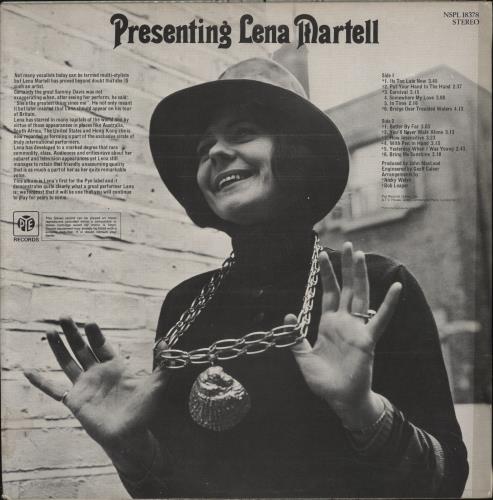 Lena Martell Presenting Lena Martell - 1st vinyl LP album (LP record) UK LM3LPPR535214
