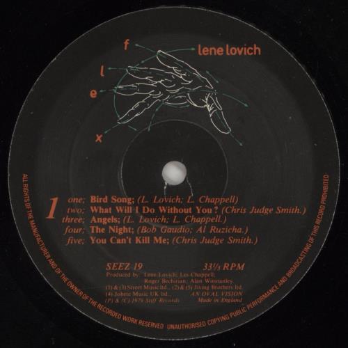 Lene Lovich Flex vinyl LP album (LP record) UK LLVLPFL330535