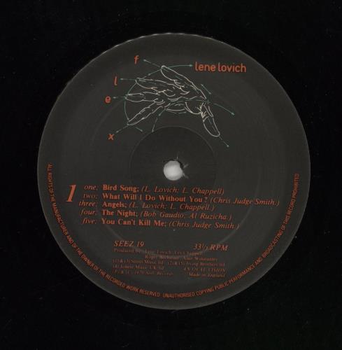 Lene Lovich Flex vinyl LP album (LP record) UK LLVLPFL870371