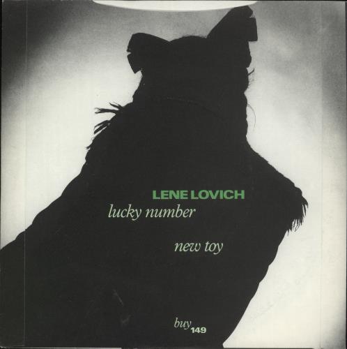 Lene Lovich Lucky Number 7" vinyl single (7 inch record / 45) UK LLV07LU184643