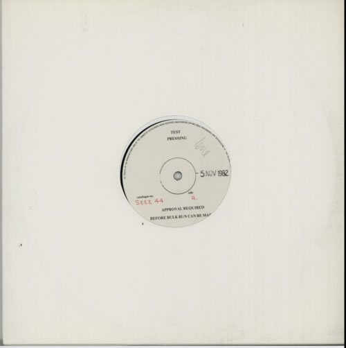 Lene Lovich No Man's Land - Test Pressing vinyl LP album (LP record) UK LLVLPNO624558