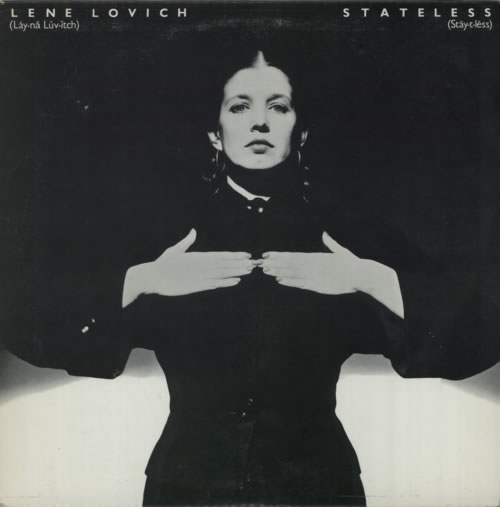 Lene Lovich Stateless vinyl LP album (LP record) Canadian LLVLPST598131
