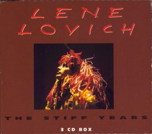 Lene Lovich The Stiff Years CD Album Box Set Dutch LLVDXTH771380