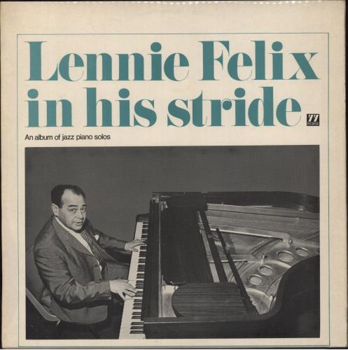 Lennie Felix In His Stride vinyl LP album (LP record) UK LX7LPIN797115
