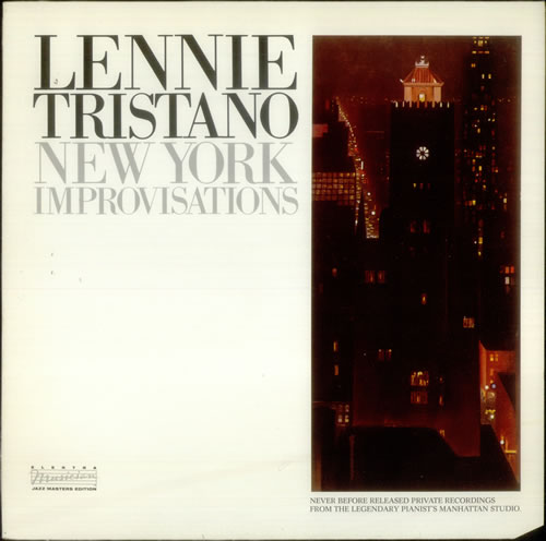 Lennie Tristano New York Improvisations vinyl LP album (LP record) German LN0LPNE549198