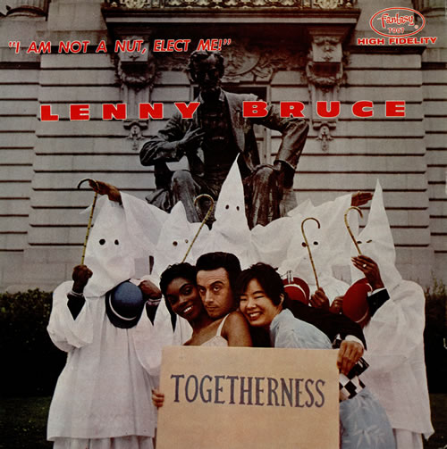 Lenny Bruce Togetherness vinyl LP album (LP record) US LNYLPTO461628