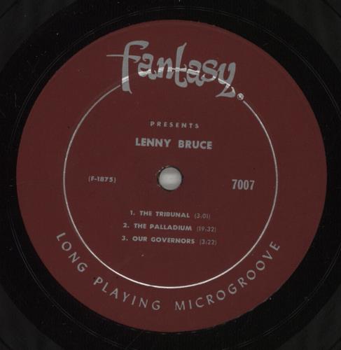 Lenny Bruce Togetherness vinyl LP album (LP record) US LNYLPTO461628