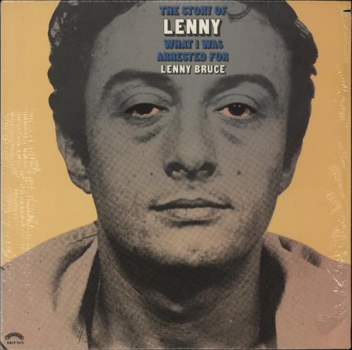 Lenny Bruce What I Was Arrested For vinyl LP album (LP record) US LNYLPWH872815