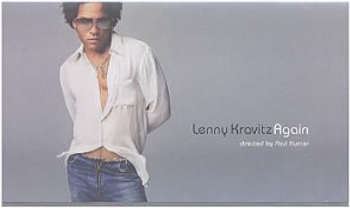 Lenny Kravitz Again video (VHS or PAL or NTSC) UK KVZVIAG173724