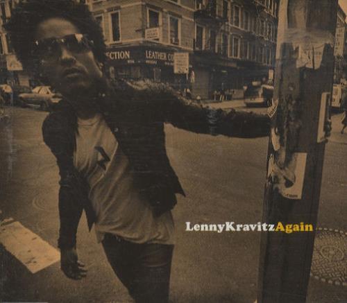 Lenny Kravitz Again CD single (CD5 / 5") UK KVZC5AG279955