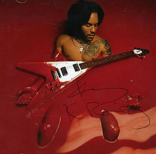 Lenny Kravitz Baptism - Autographed CD album (CDLP) European KVZCDBA313725