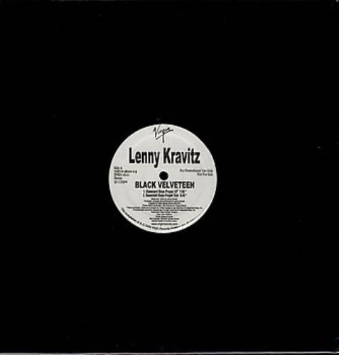 Lenny Kravitz Black Velveteen 12" vinyl single (12 inch record / Maxi-single) US KVZ12BL181369