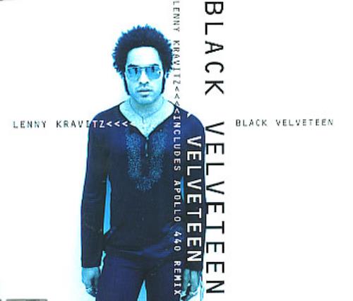Lenny Kravitz Black Velveteen CD single (CD5 / 5") UK KVZC5BL297437