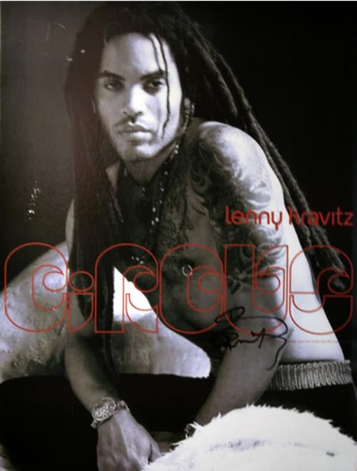 Lenny Kravitz Circus Autographed Poster poster US KVZPOCI556548