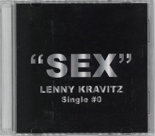 Lenny Kravitz Sex CD-R acetate Japanese KVZCRSE765336