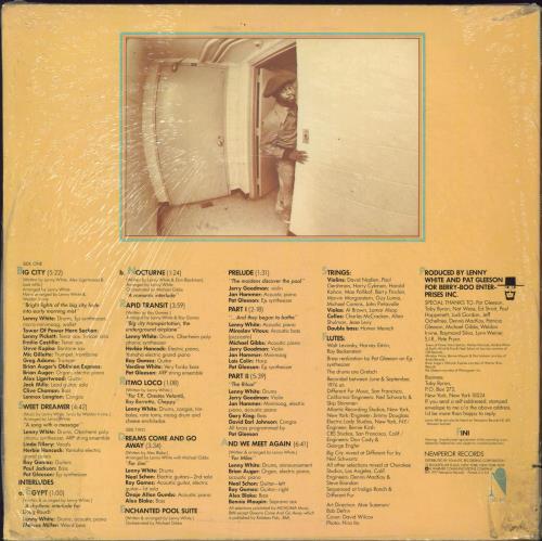 Lenny White Big City vinyl LP album (LP record) US L1YLPBI799380