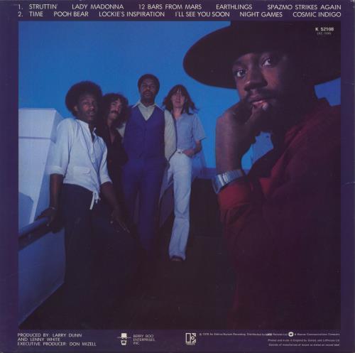 Lenny White Streamline vinyl LP album (LP record) UK L1YLPST826057