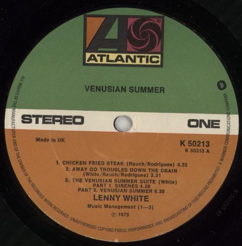 Lenny White Venusian Summer vinyl LP album (LP record) UK L1YLPVE544027