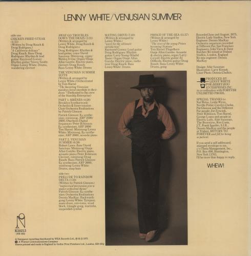 Lenny White Venusian Summer vinyl LP album (LP record) UK L1YLPVE544027