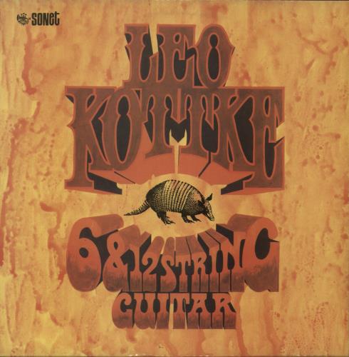 Leo Kottke 6 & 12 String Guitar vinyl LP album (LP record) UK KTTLPST441827