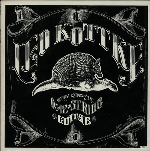 Leo Kottke 6 And 12 String Guitar vinyl LP album (LP record) US KTTLPAN632884